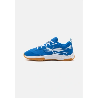 Afbeelding van Puma Varion II JR Unisex Handbalschoenen voor kinderen, Maat: 34.5, Team royal/white Textiel/ synthetisch