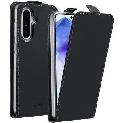 Afbeelding van Accezz Hoesje Geschikt voor Samsung Galaxy A36 Met Pasjeshouder Flipcase Zwart