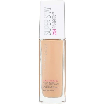 Afbeelding van Maybelline SuperStay 24H Full Coverage Foundation 46 Warm Honey