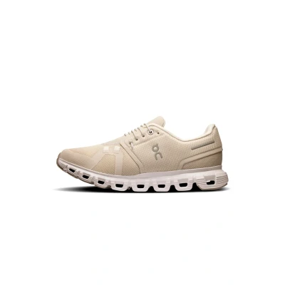 Afbeelding van On Cloud 6 Sportieve wandelschoenen Pearl white, Dames, Maat: 36, white Polyester