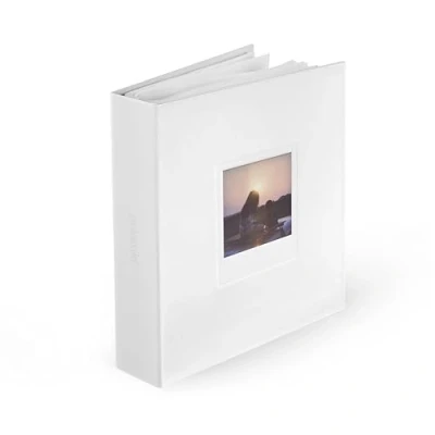 Afbeelding van Polaroid Groot wit fotoalbum voor instant foto&#039;s i Type, 600 en SX 70, capaciteit 160 (6379)