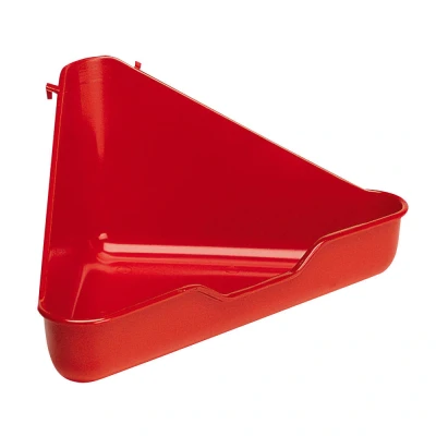 Afbeelding van Ferplast Hoektoilet Fretten L 370 Dierenverblijf 27x27x17 cm Assorti