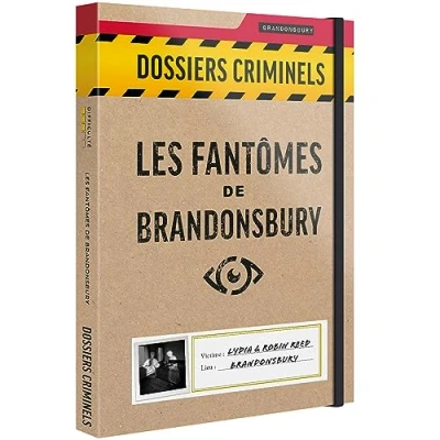 Afbeelding van Criminal Records de geesten van Brandonsbury: ontdek duistere geheimen een hotel Escape Game gezelschapsspel Meeslepend en samenwerkend onderzoeksspel 1 6 spelers