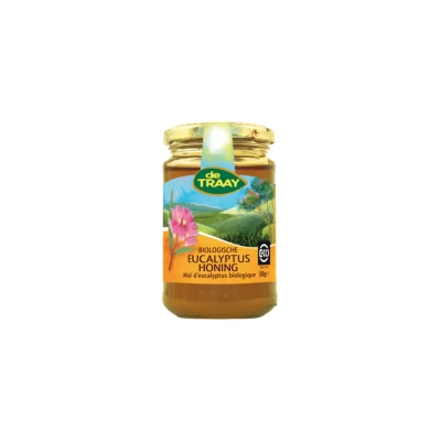 Afbeelding van De Traay Biologische eucalyptushoning Honing Honingpot