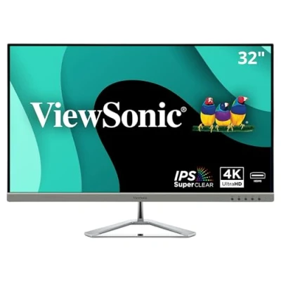 Image de ViewSonic VX3276 4K mhd Écran LED 32&quot; (31.5&quot; visualisable) 3840 x 2160 MVA 300 cd/m² 2500:1 HDR10 3 ms 2xHDMI, DisplayPort, Mini DisplayPort haut parleurs