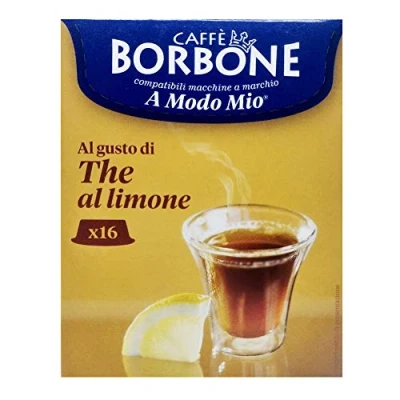Afbeelding van Caffè Borbone Lavazza A Modo Mio Citroen thee Te al Limone 16 capsules