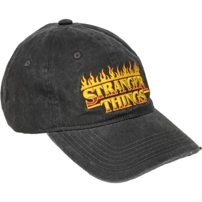Afbeelding van Sportcap Stranger Things Zwart 58 cm