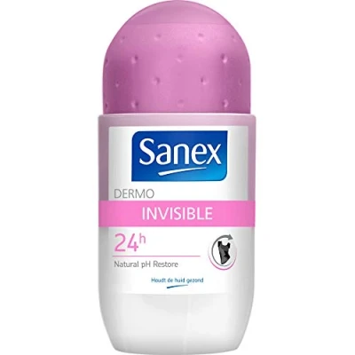 Afbeelding van Sanex Deoroller Dermo Invisible Multiverpakking 3x50ML