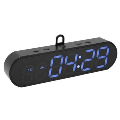 Afbeelding van Gymnastiektimer, ABS Sport Interval Timer Licht Alarm Multifunctionele USB Klok voor School Training