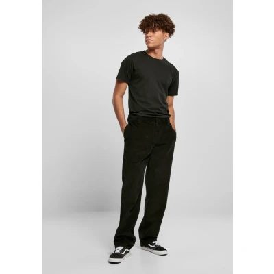 Afbeelding van Urban Classics Corduroy Workwear Pants Chino, Heren, Maat: 34, Black