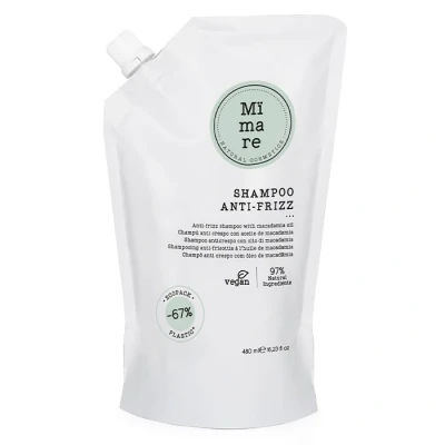 Afbeelding van Mïmare Anti Frizz Shampoo 480ml Voor Dik En Weerbarstig Haar Dierproefvrije Vegan Haarverzorging