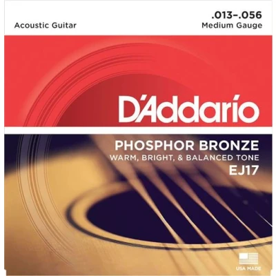 Image de JEU DE CORDES GUITARE D&#039;ADDARIO EJ 17