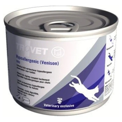 Afbeelding van Trovet Vrd Hypoallergenic Cat Kattendieetvoer Hert 200 g