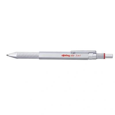 Afbeelding van rOtring 600 Multi Silver F 0.5mm