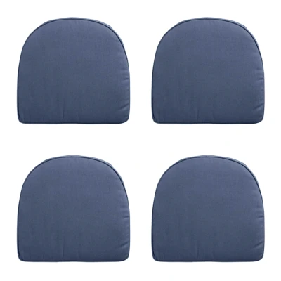 Afbeelding van Madison Wicker York Panama Safier blue 48x48 Blauw 4 Stuks