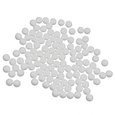 Afbeelding van 100 stuks piepschuimballen voor modelbouw, 15 mm, wit