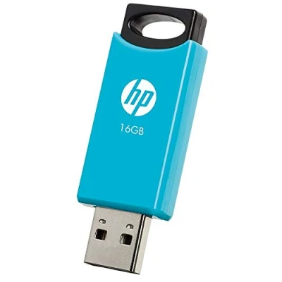 Afbeelding van HP v212w USB 128GB stick schuiven (16 GB, 2.0), stick, Zwart, Blauw