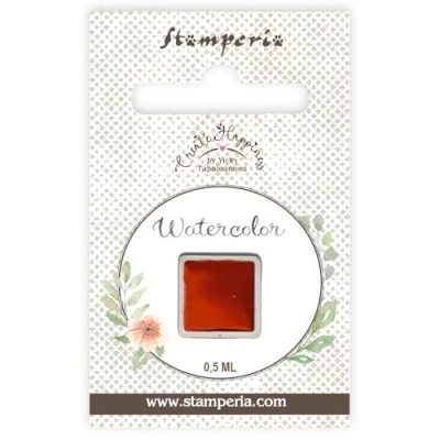 Afbeelding van Stamperia Create Happiness Watercolor Refill Red 0,5ml (KAJC01)