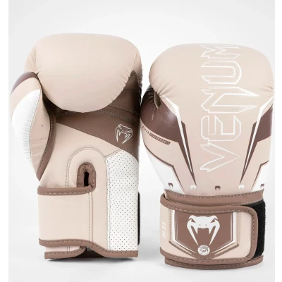 Afbeelding van Venum Elite Evo Boxing Gloves Bokshandschoenen Sand 16 OZ