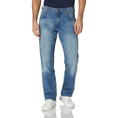 Image de Wrangler Jean Greensboro pour homme, Blue Fever., 40W / 34L