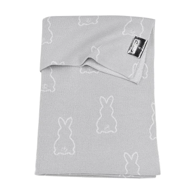 Afbeelding van Meyco Deken Wieg X Mrs. Keizer Rabbit Silver
