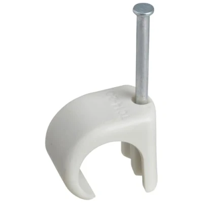 Afbeelding van Schneider Electric 2070001 Spijkerclip Bundel Ø (bereik) 22 tot 26 mm UV stabiel, Halogeenvrij Wit 50 stuk(s)