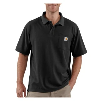 Afbeelding van Carhartt K570 Work Pocket Polo Original Fit Black S