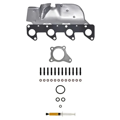 Afbeelding van AJUSA JTC11707 Turbocharger, montageset with studs, syringe oil Met pakkingen montagehandleiding VOLKSWAGEN: Golf 6, Touran I