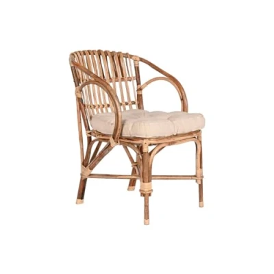 Afbeelding van Trädgårdsstol Home ESPRIT Bamboe Rotan 58 x 65 85 cm