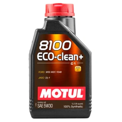 Afbeelding van Motul 8100 ECO CLEAN+ 5W 30 1L Motorolie 101580 TOYOTA: Yaris II Hatchback, I Auris NISSAN: Qashqai / Qashqai+2 I, Juke