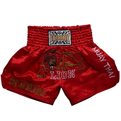 Afbeelding van FLUORY Muay Thai Shorts, Hoge Kwaliteit Boksen Shorts MMA Kick Boxing voor Dames Heren Kinderen Competitie Vechttraining