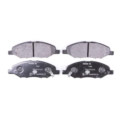 Afbeelding van HELLA 8DB 355 014 371 Remblokkenset Met akoestische slijtagewaarschuwing toebehoren NISSAN: MICRA 3, Note I, Tiida Hatchback