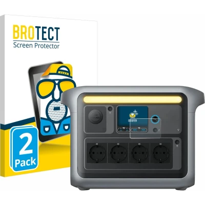 Afbeelding van BROTECT Screenprotector voor Anker SOLIX C1000X Folie Beschermfolie matte (2 Stuks)