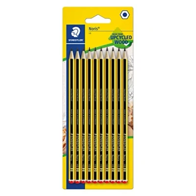 Afbeelding van Staedtler Noris HB 120 2BK10D Potloodset Hardheid: 10 stuk(s)