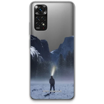 Afbeelding van Case Company® hoesje geschikt voor Xiaomi Redmi Note 11 Wanderlust Soft Cover Telefoonhoesje Bescherming aan alle Kanten en Schermrand