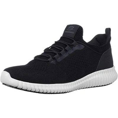 Afbeelding van Skechers Cessnock Sneakers voor heren, Zwart/Wit