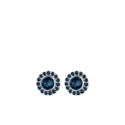 Afbeelding van Elli Crystal Statement Oorbellen, Dames, Maat: One Size, Blau