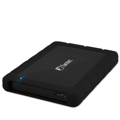 Afbeelding van Fantec Alupro U3 Hoesje Zwart (2.5&quot;), Harddisk behuizing,