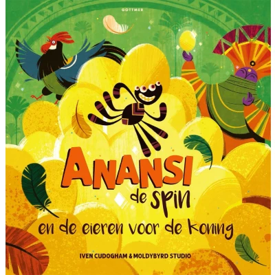 Afbeelding van Uitgeverij gottmer anansi de spin en eieren voor koning
