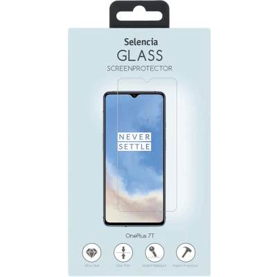 Afbeelding van Selencia Screenprotector Geschikt voor OnePlus 7T Tempered Glass Gehard Glas