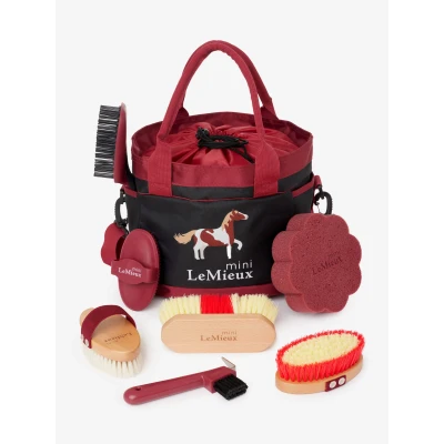 Image de LeMieux Kit de Pansage Mini RougeVendu par Agradi