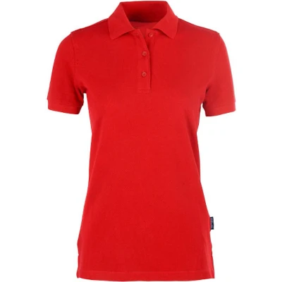 Afbeelding van Women&#039;s Heavy Polo met korte mouwen Red M