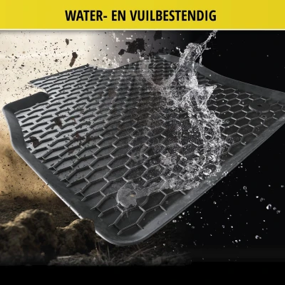 Afbeelding van WALSER 50799 Vloermatset Rubber voor en achter 4 Zwart TOYOTA: Auris Hatchback, Estate