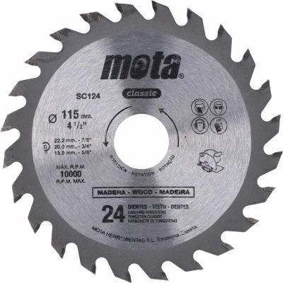 Afbeelding van Snijschijf Mota sc124p