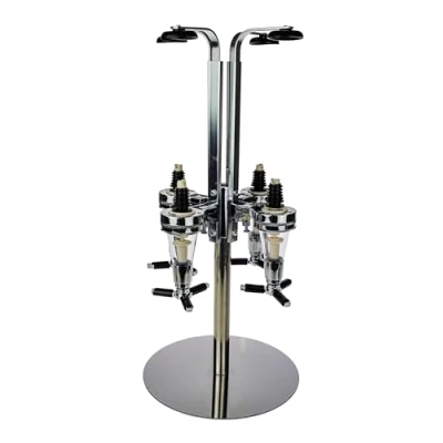 Afbeelding van United Entertainment Bar Butler 4 Shot Dispenser Carrousel met LED lampjes