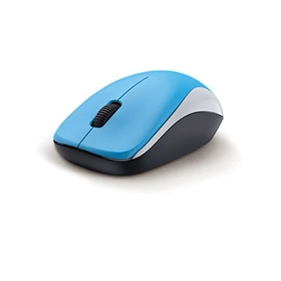 Image de Genius NX 7000 Souris droitiers et gauchers 3 boutons sans fil 2.4 GHz récepteur USB bleu