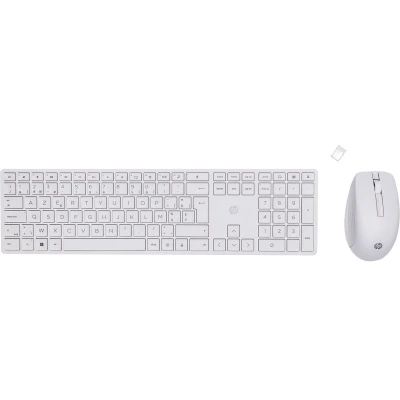 Afbeelding van HP 650 Draadloos toetsenbord en muis set (20 programmeerbare toetsen, QWERTZ lay out, 4000 dpi, USB dongle, 3 knoppen, scrollwiel) zwart