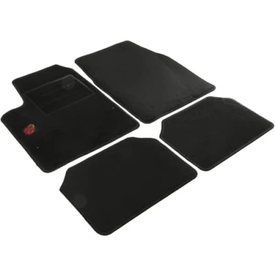 Afbeelding van START FUNNY LADYBUG 8507 Vloermatset Textiel, PU (Polypropyleen) voor en achter 4 zwart