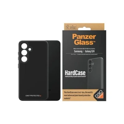 Image de PanzerGlass HardCase Black Edition coque de protection pour téléphone portable polycarbonate, D3O Bio noir Samsung Galaxy S24