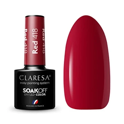 Afbeelding van CLARESA Gel Polish RED 418 5g